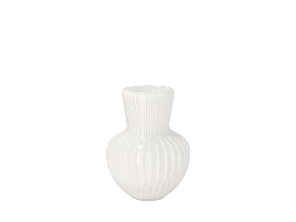 Villa Collection Cuneo Vase Ø 15 Cm, Hvid