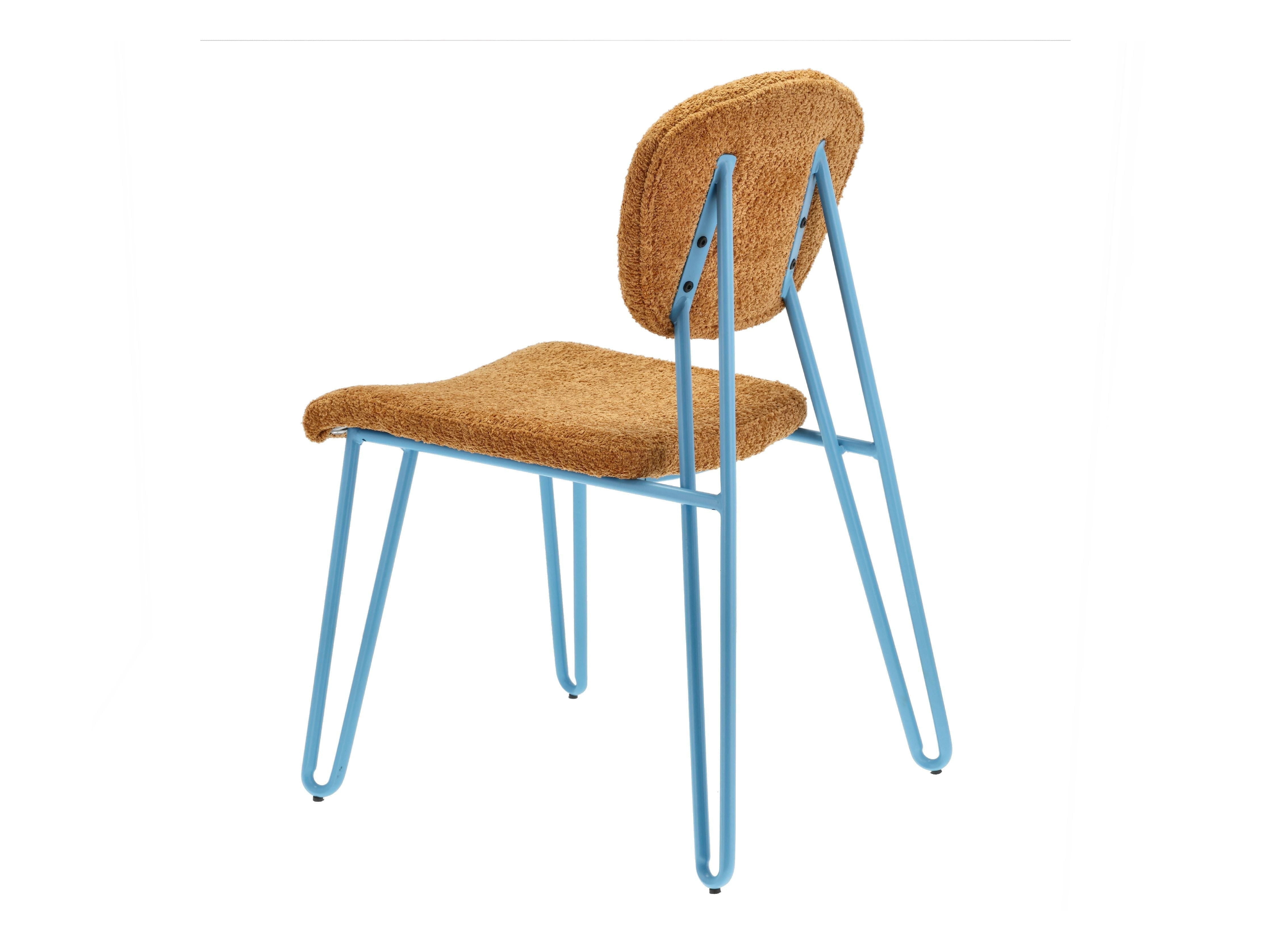 Villa samlingsstilar stol, blå/brun