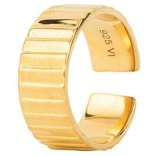 Vincent Eternal Stair Ring Gilded