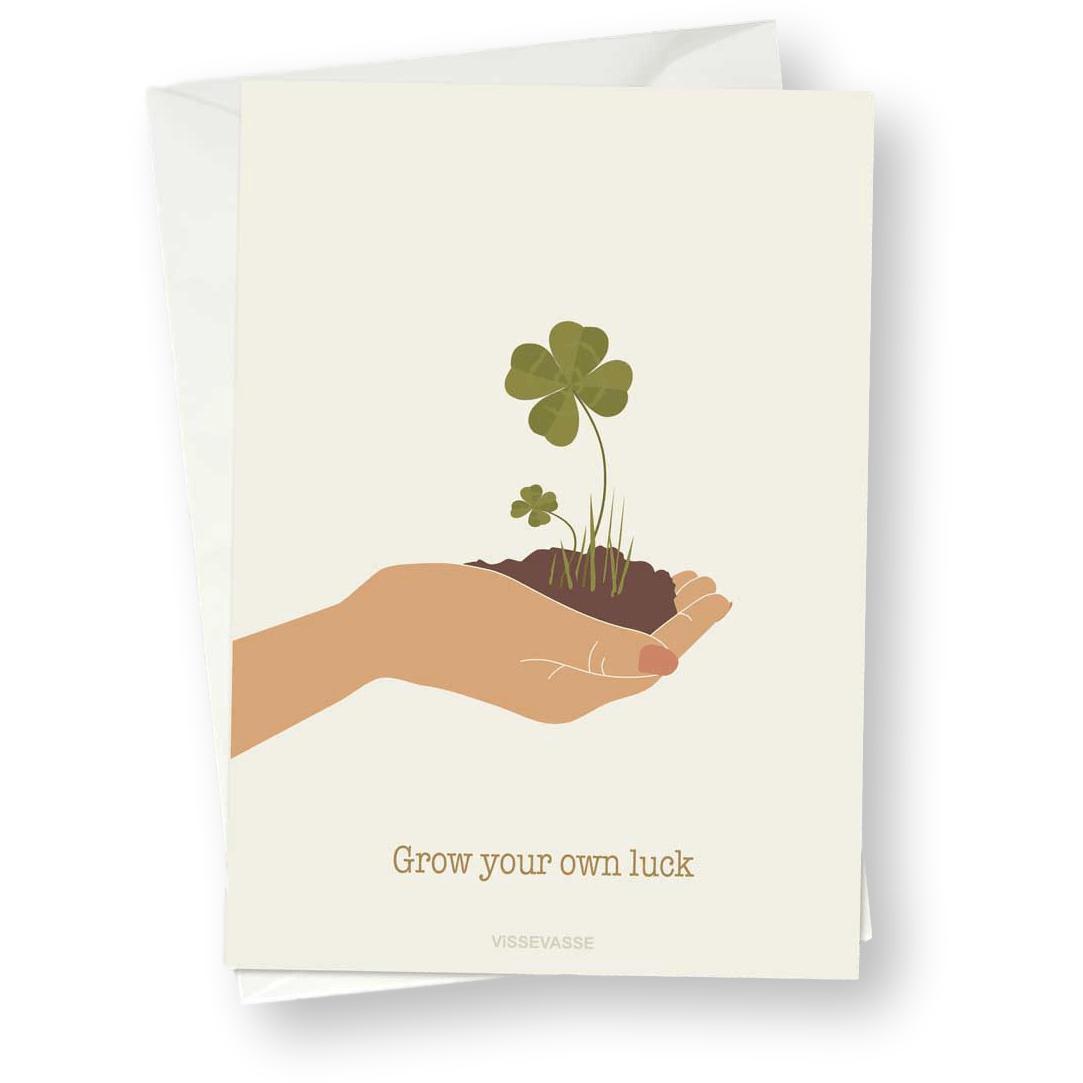 Vissevasse Get Your Own Luck Anledningskort, 10,5x15 cm