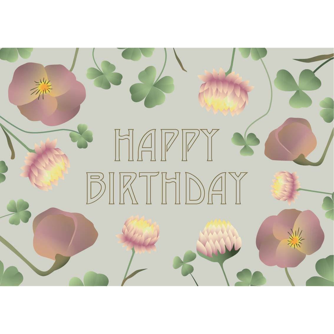 Vissevasse Happy Birthday Anledningskort, 10,5x15cm