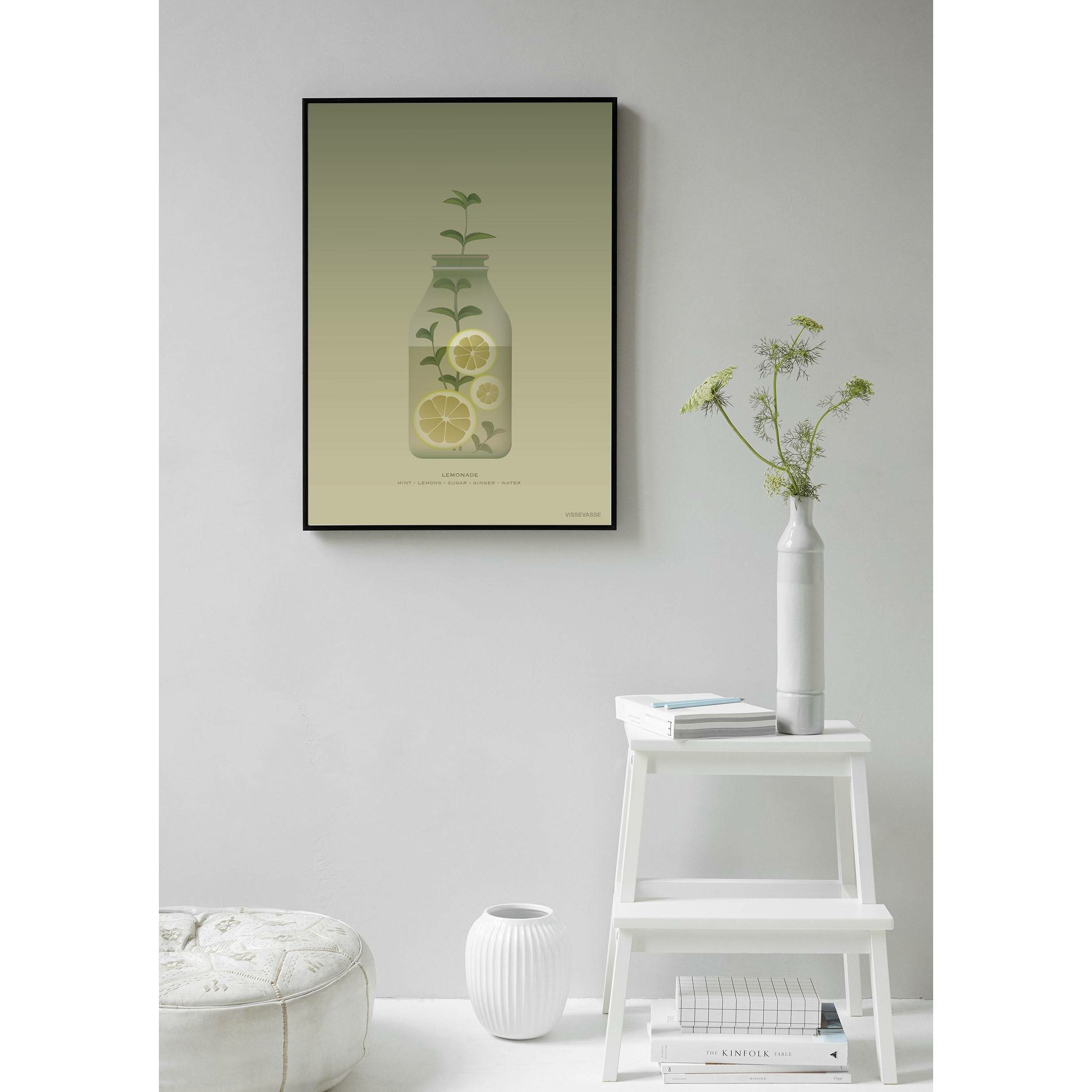 Vissevasse Lemonade Plakat, 50X70 Cm