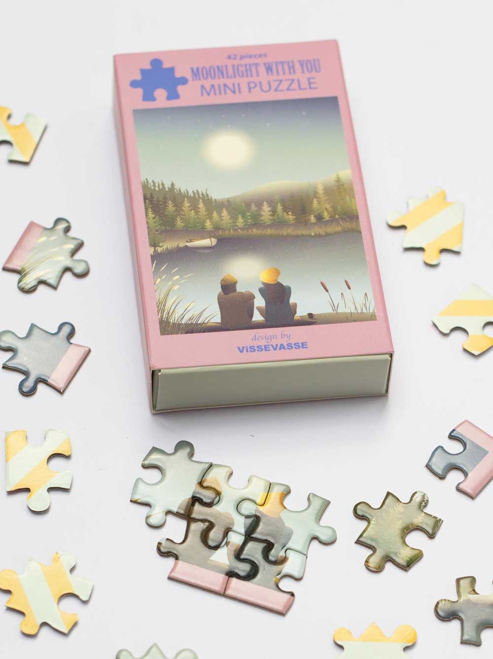 Vissevasse Moonlight with You Mini Puzzle