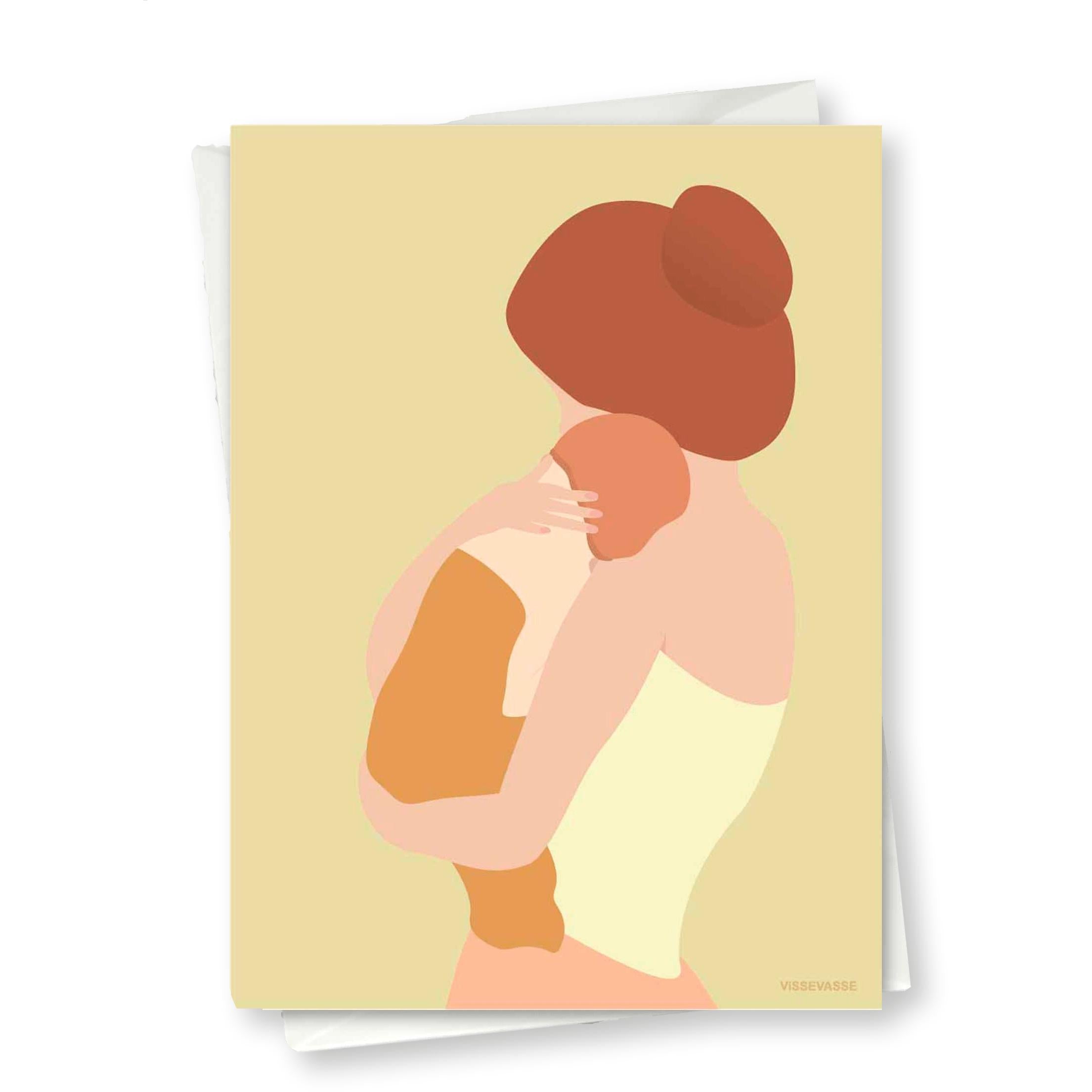 Vissevasse Motherhood Anledningskort, 10x15 cm