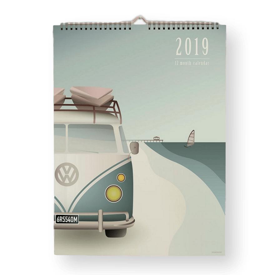 Vissevasse Vægkalender 2019