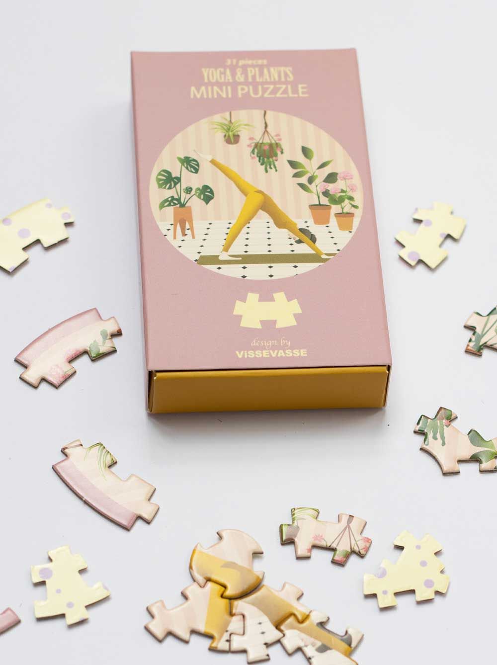 Vissevasse Yoga & Plants Mini Puzzle