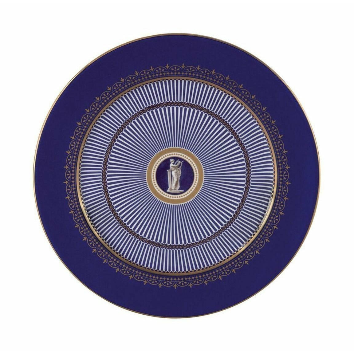 Wedgwood Anthemion Blue Charger Plate, Ø 30 cm