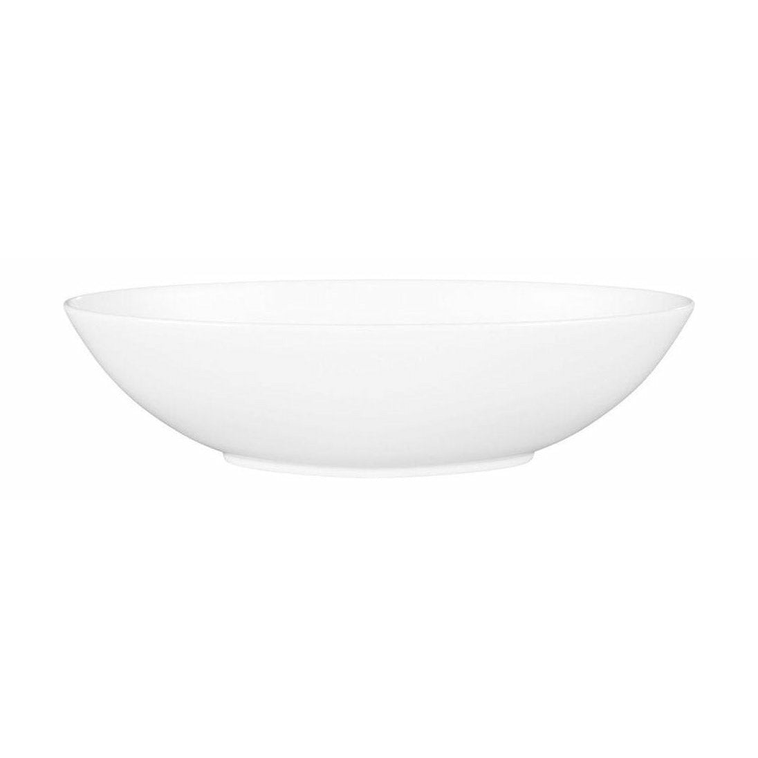 Wedgwood Jasper Conran White Oval Serving Bowl, B 30,5 cm