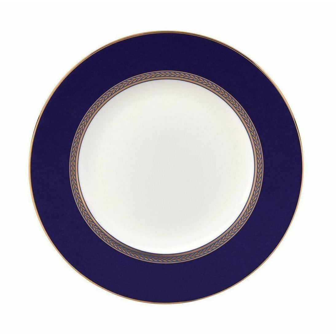 Wedgwood Renaissance Gold Plate 18 cm, vit/blå