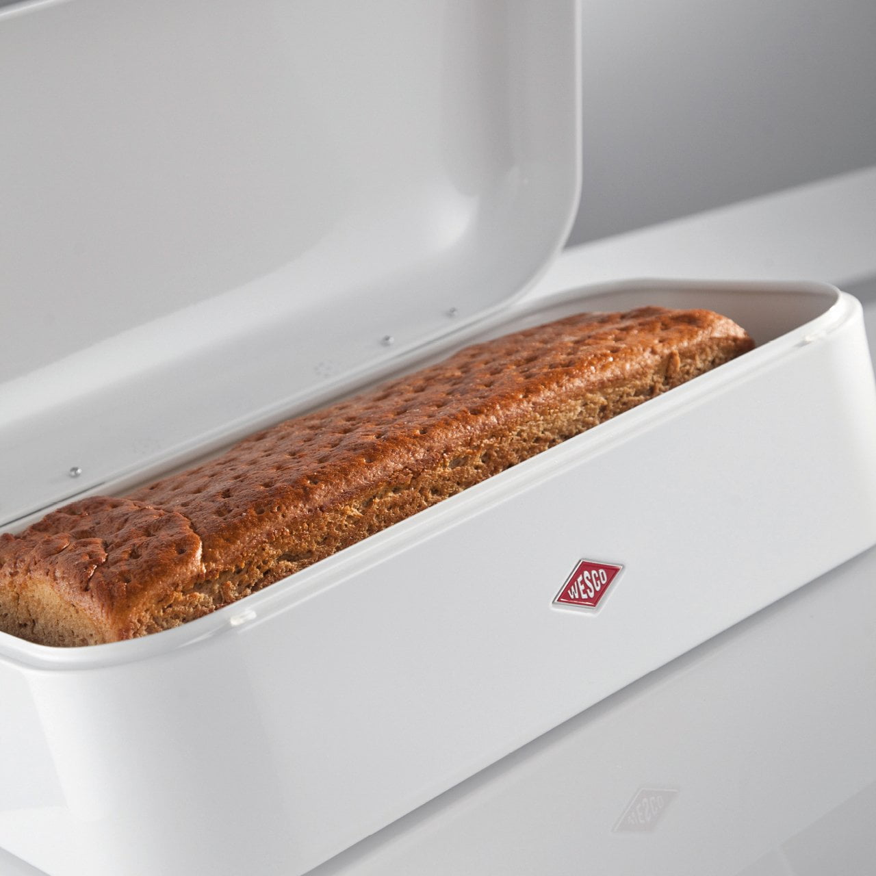 Wesco Grandy Bread Box, Cool Grey