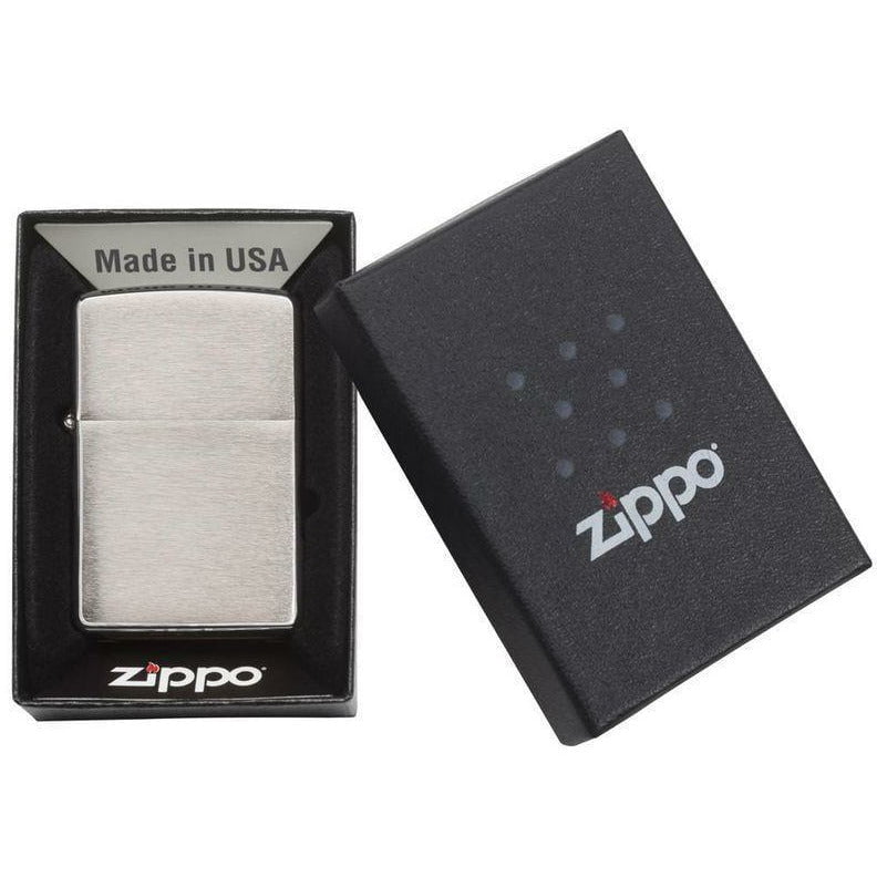 Zippo Armor Brushed Chrome Lighter