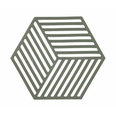 Zone Denmark Hexagonbord lyser, oliv taupe