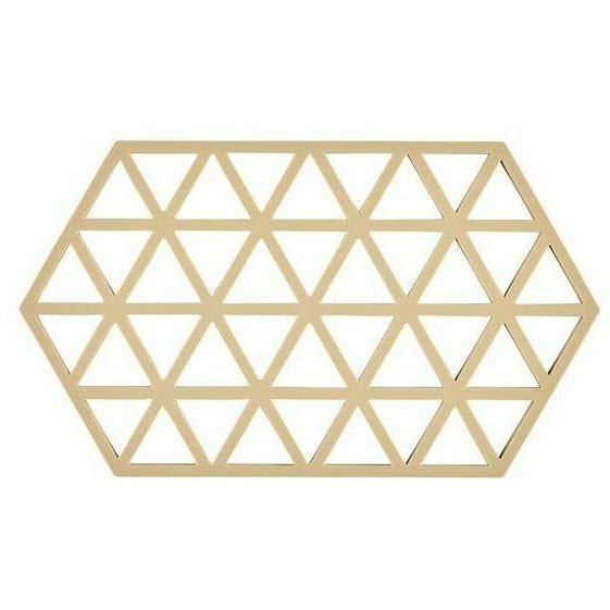 Zone Denmark Triangles Tableskårs 24x14 cm, varm sand