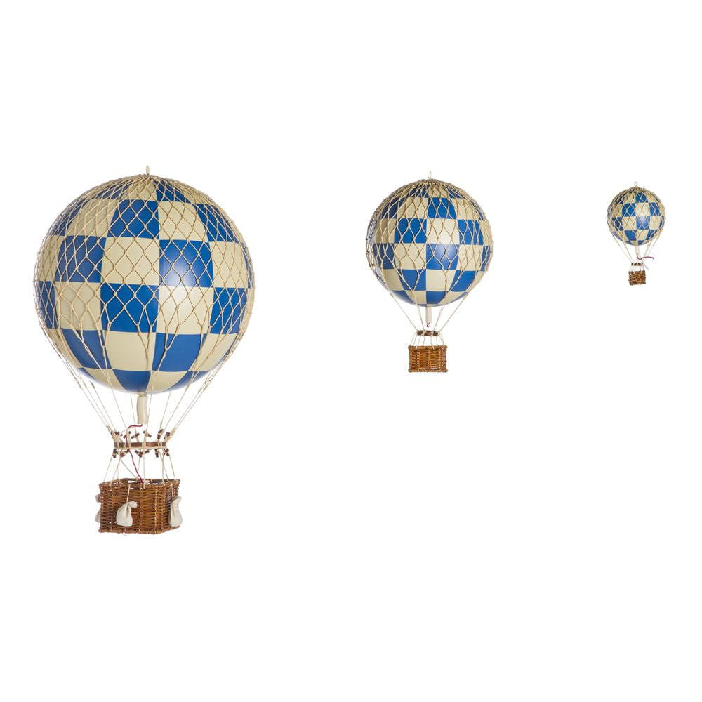 [product_category]-Authentic Models Travels Light Balloon Model, Check Blue, ø 18 Cm-Authentic Models-781934584407-AP161CB-AUT-7