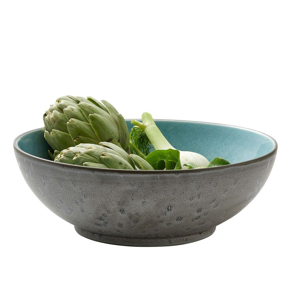 [product_category]-Bitz Salad Bowl, Grey/Light Blue, ø 30cm-Bitz-5722008213835-821383-BIT-3