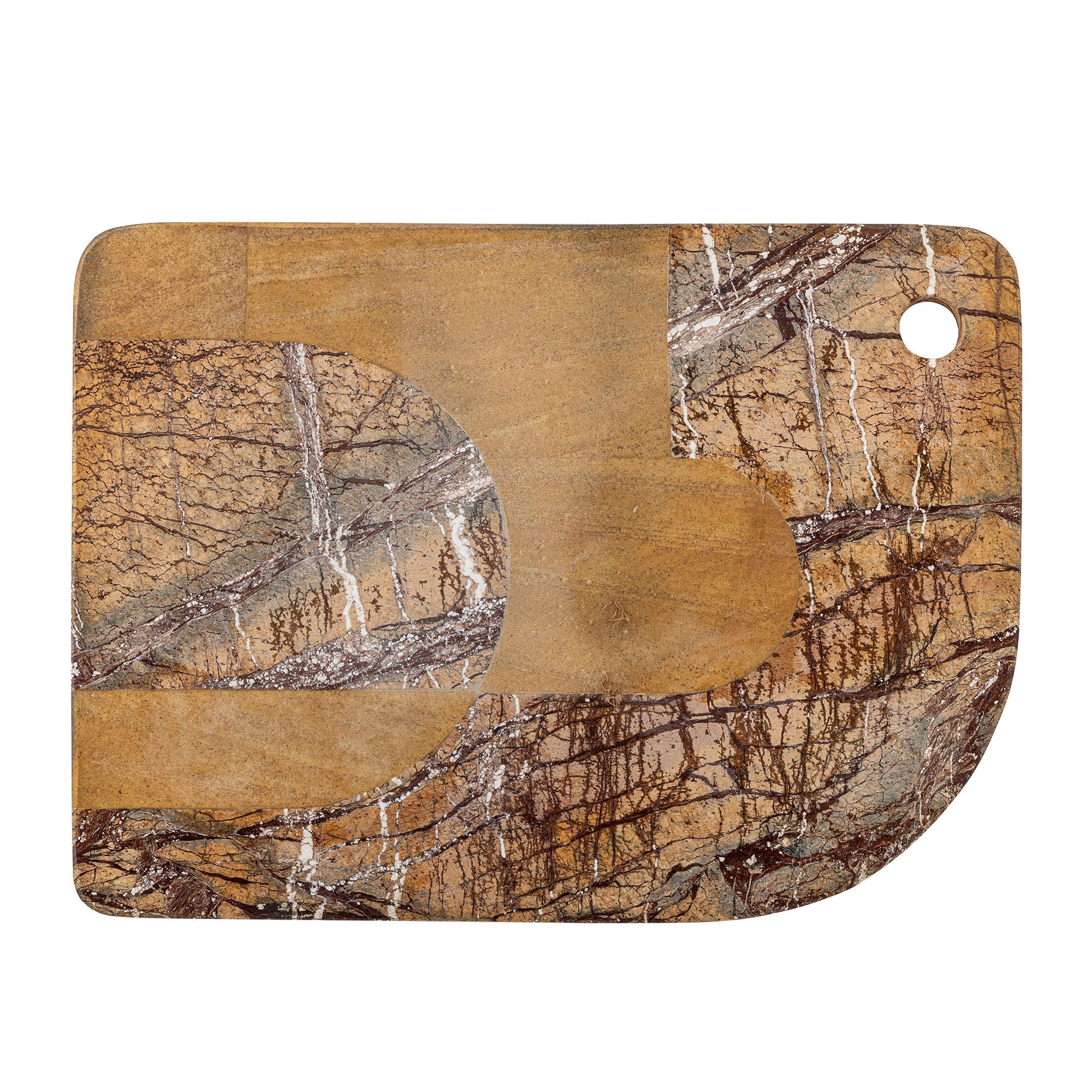 [product_category]-Bloomingville Abrianna Cutting Board, Brown, Marble-Bloomingville-5711173334148-82068218-BLO-3