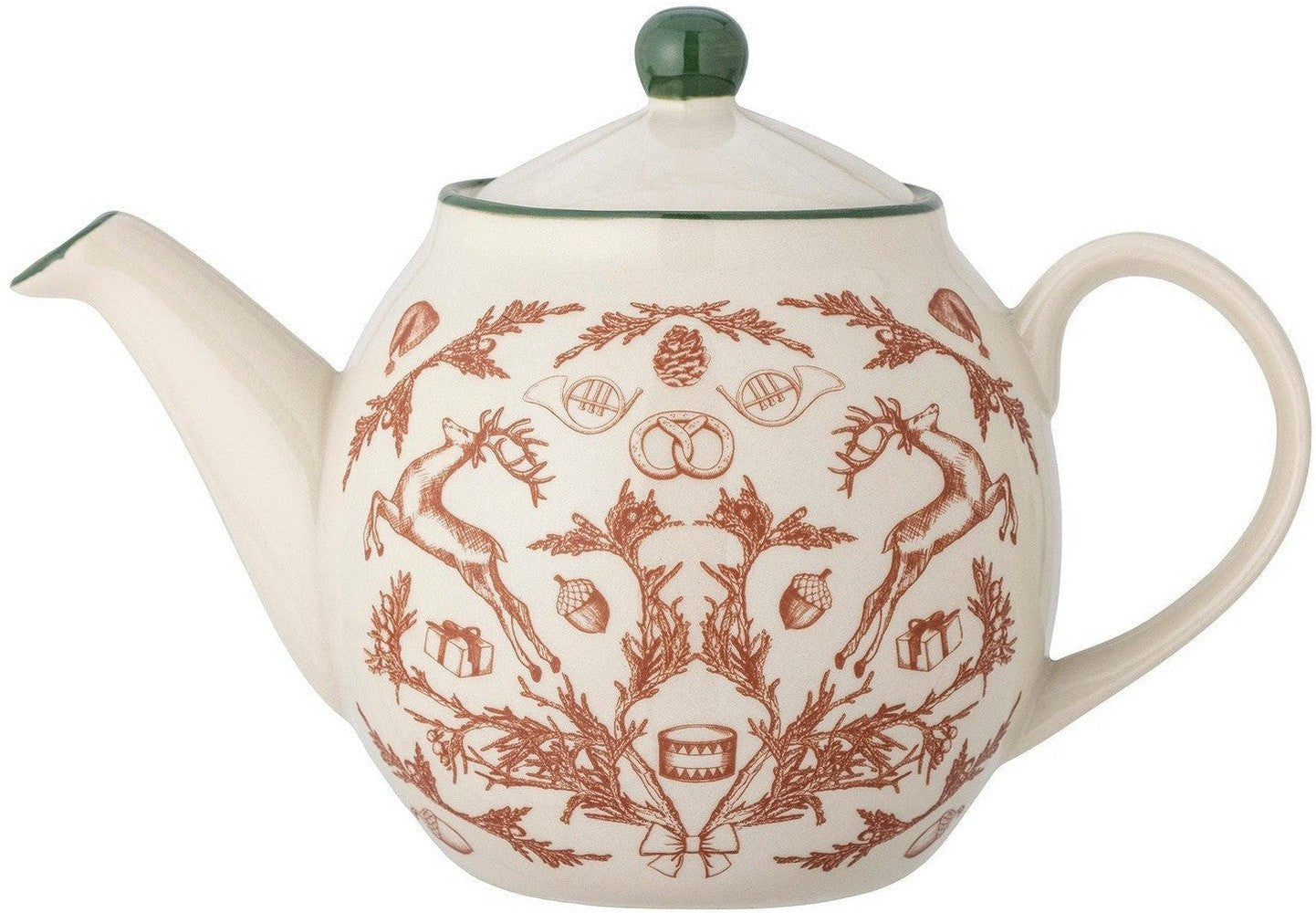 [product_category]-Bloomingville Beth Teapot, Red, Stoneware-Bloomingville-5711173310616-82058339-BLO-1