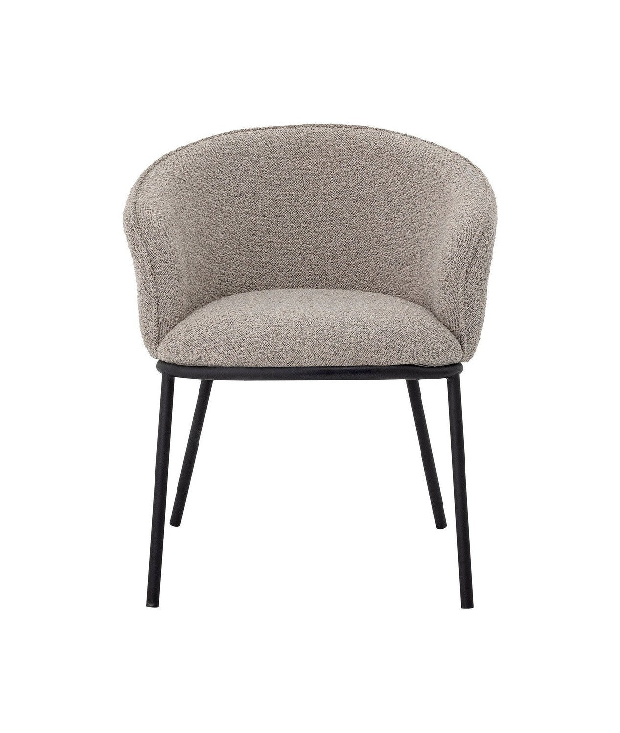 Bloomingville Cortone Dining Chair, Grey, Polyester
