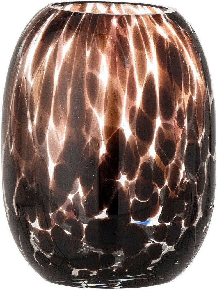 [product_category]-Bloomingville Crister Vase, Brown, Glass-Bloomingville-5711173295647-82056999-BLO-1