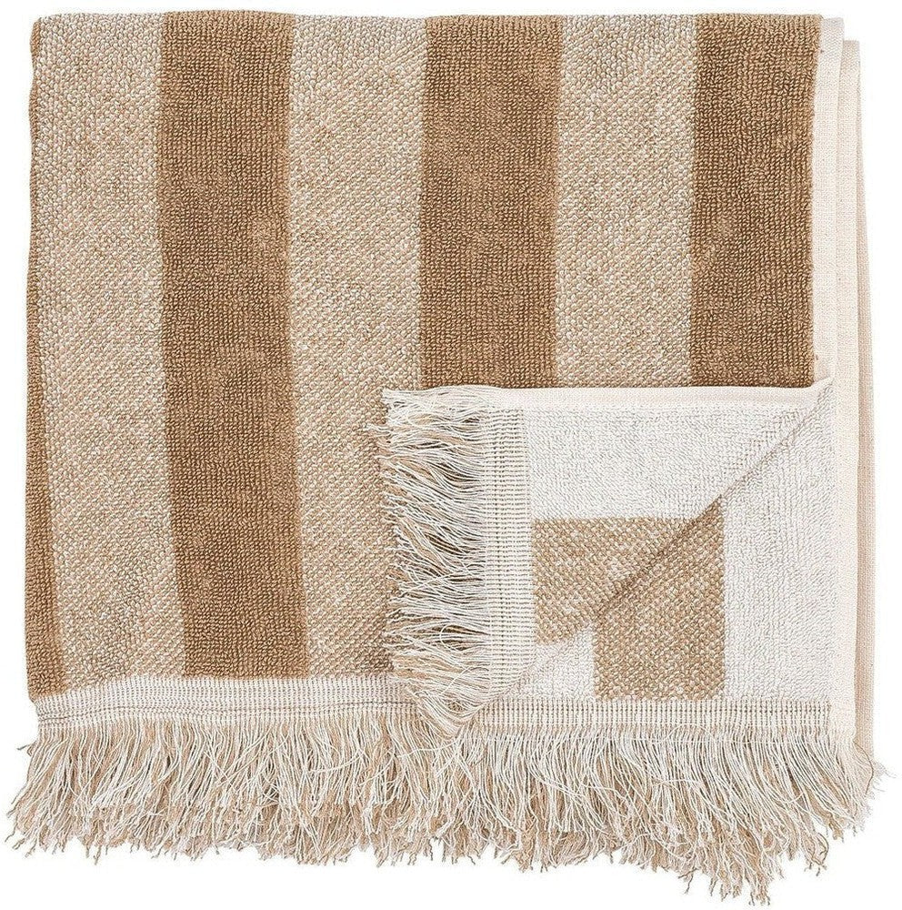 [product_category]-Bloomingville Elaia Towel, Brown, Cotton-Bloomingville-5711173298303-82055265-BLO-1