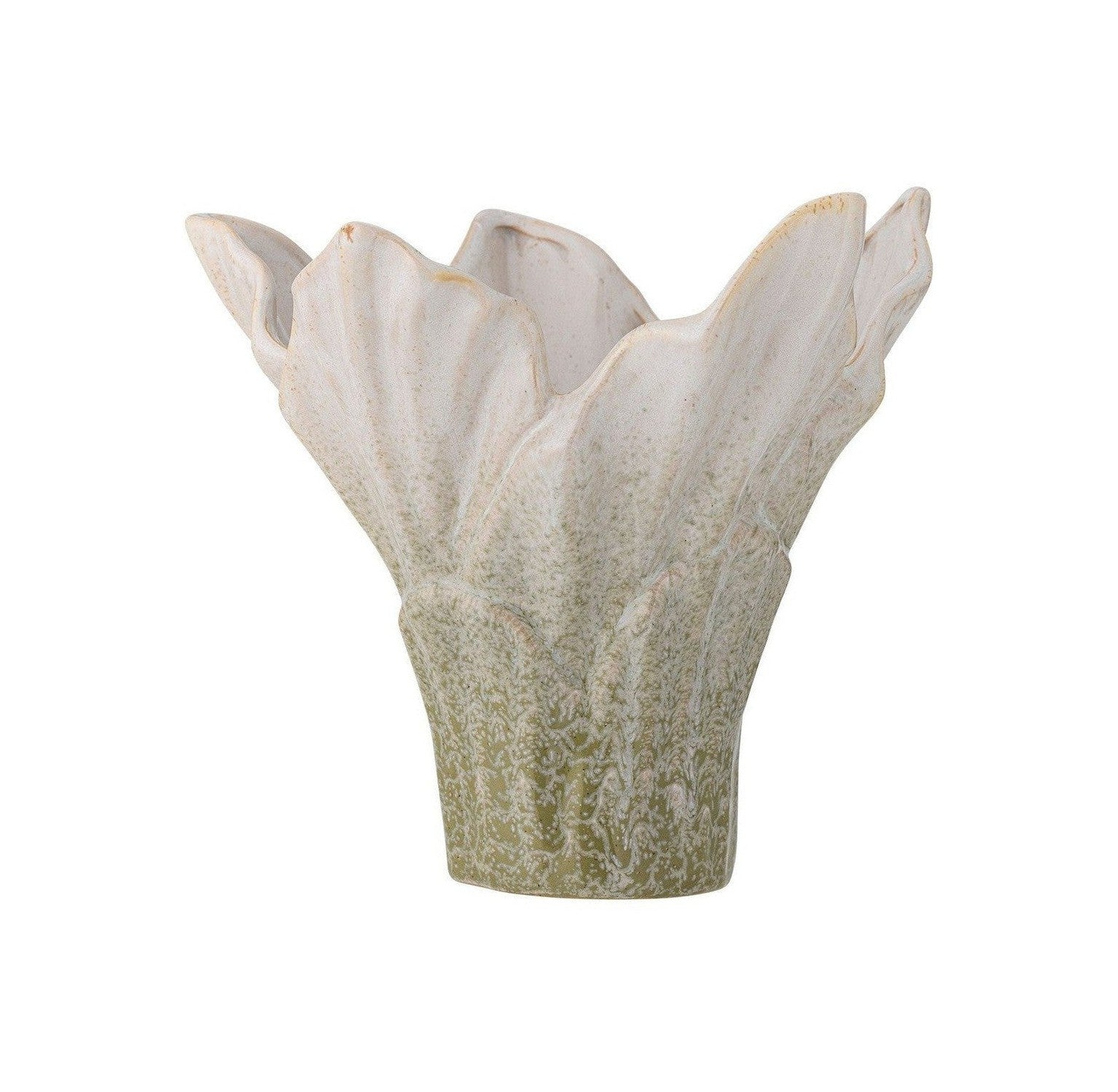 [product_category]-Bloomingville Erato Vase, Green, Stoneware-Bloomingville-5711173332533-82062399-BLO-1