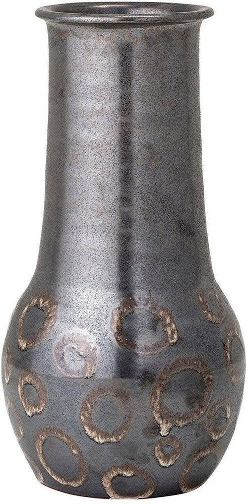 [product_category]-Bloomingville Gorm Deco Vase, Black, Terracotta-Bloomingville-5711173238682-82047430-BLO-1