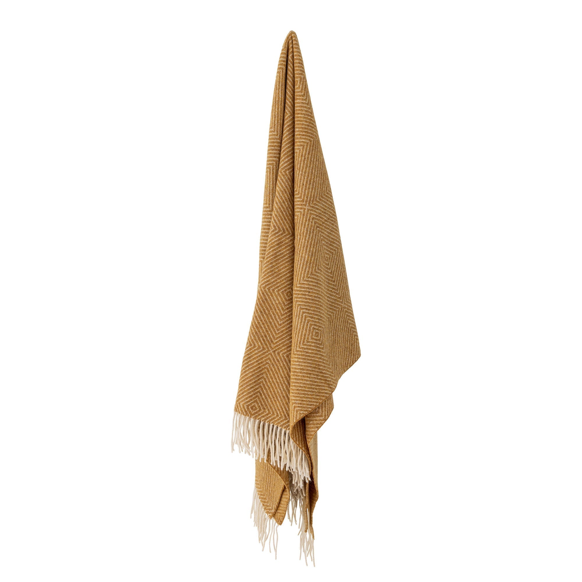 [product_category]-Bloomingville Hoshi Throw, Yellow, Merino Wool-Bloomingville-5711173334643-82068211-BLO-3