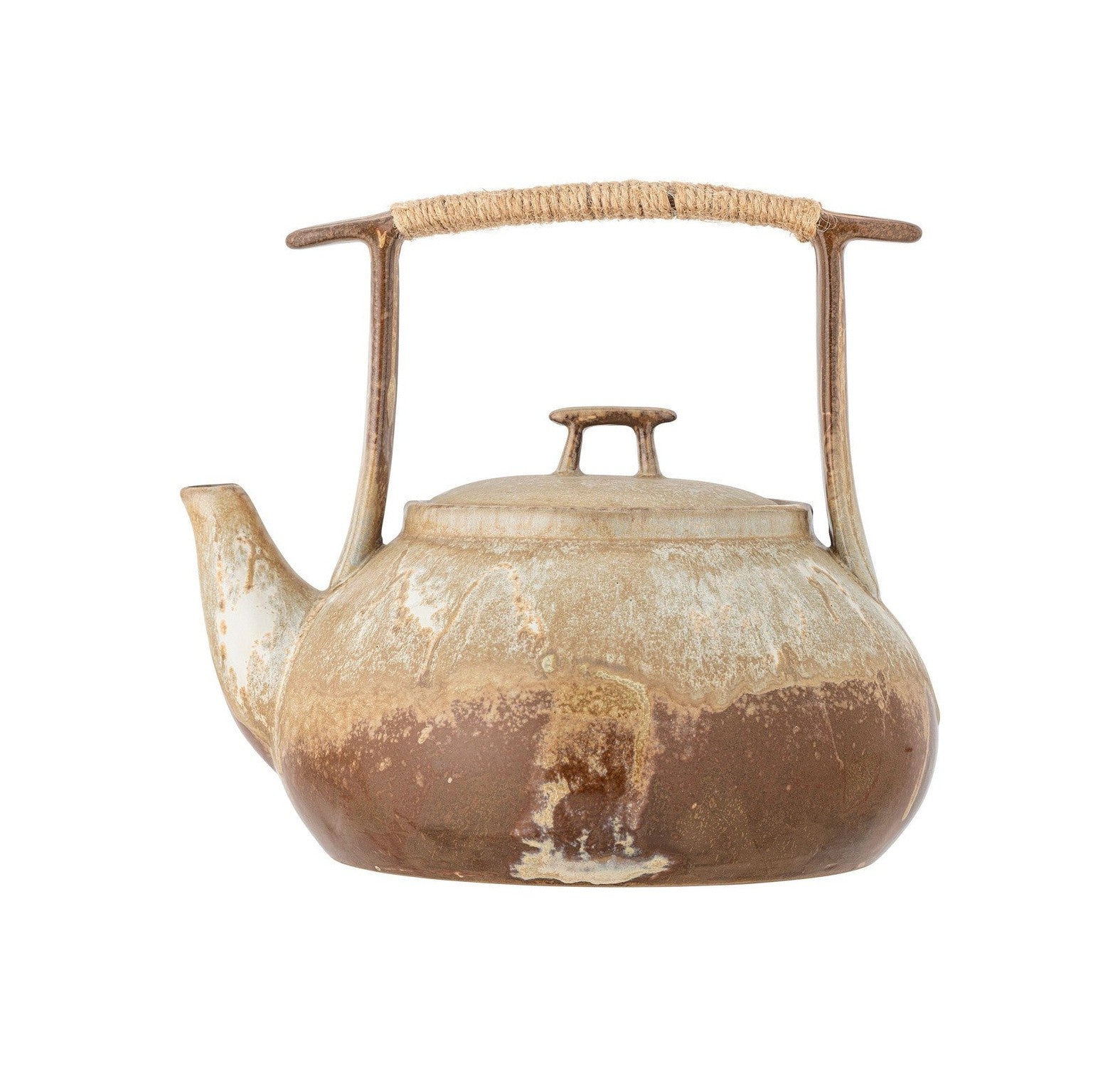 Bloomingville Ikigai Teapot, Brown, Stoneware