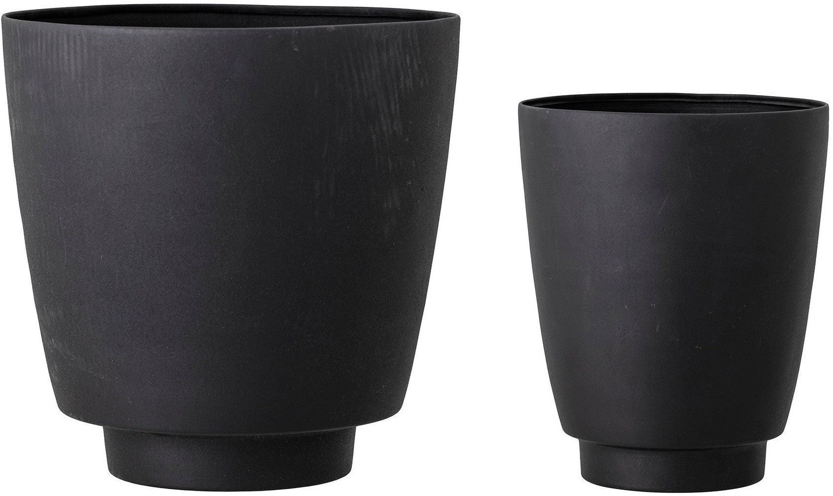 [product_category]-Bloomingville Ilion Flowerpot, Black, Metal-Bloomingville-5711173253692-82048822-BLO-1