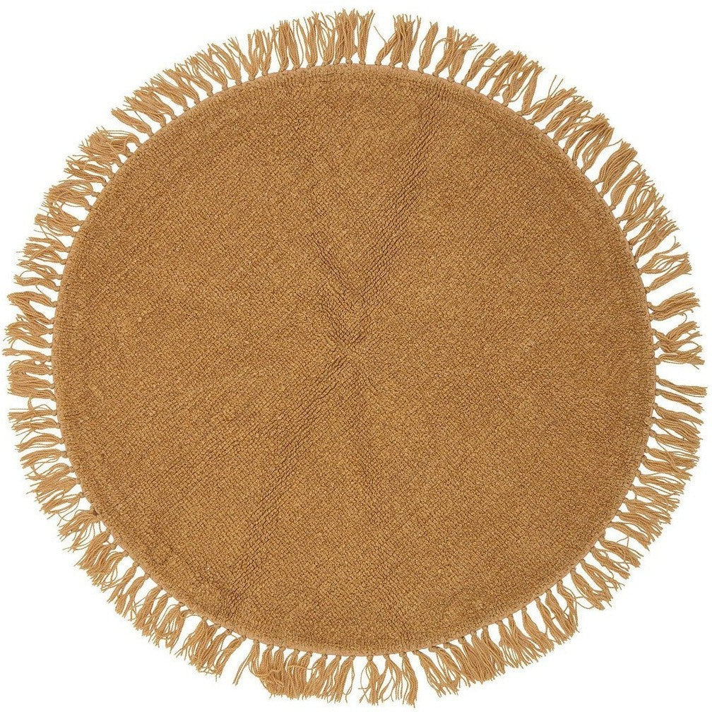 [product_category]-Bloomingville Lenea Rug, Yellow, Wool-Bloomingville-5711173285792-82052949-BLO-1