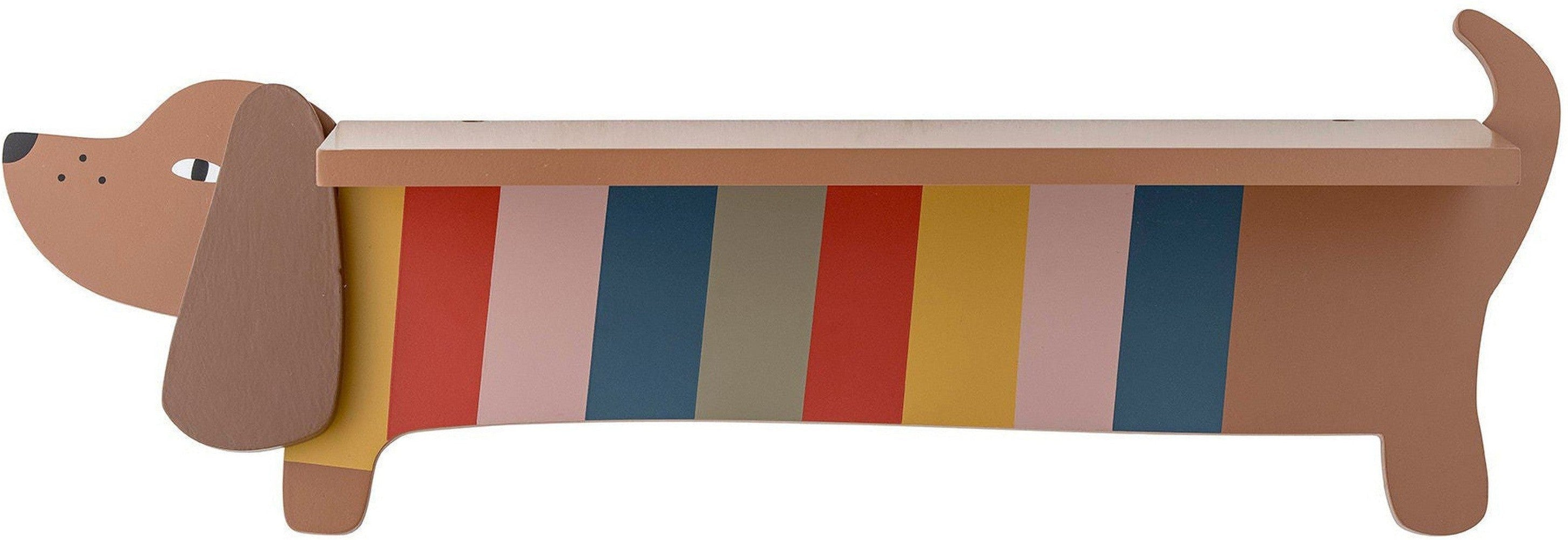 [product_category]-Bloomingville MINI Charlie Shelf, Brown, MDF-Bloomingville MINI-5711173317295-82058401-BLO-1