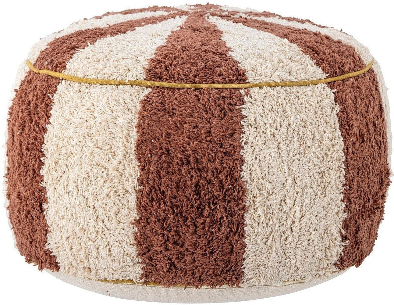 [product_category]-Bloomingville MINI Charoline Pouf, Brown, Cotton-Bloomingville MINI-5711173312764-82066162-BLO-1