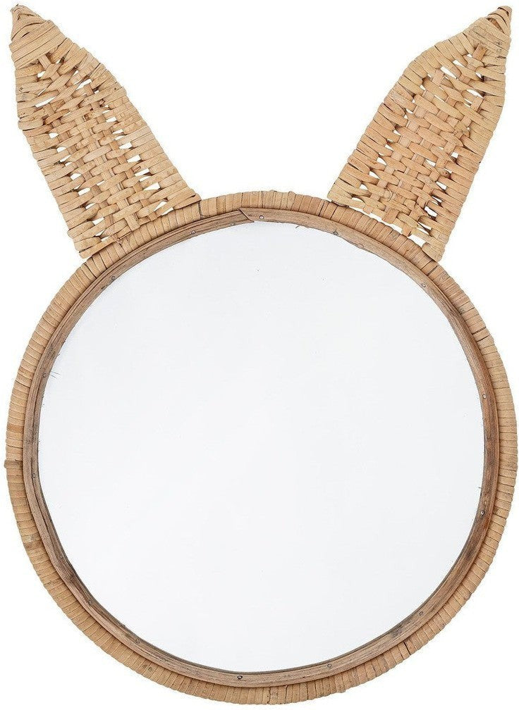 [product_category]-Bloomingville MINI Holga Wall Mirror, Nature, Cane-Bloomingville MINI-5711173254101-82049481-BLO-1