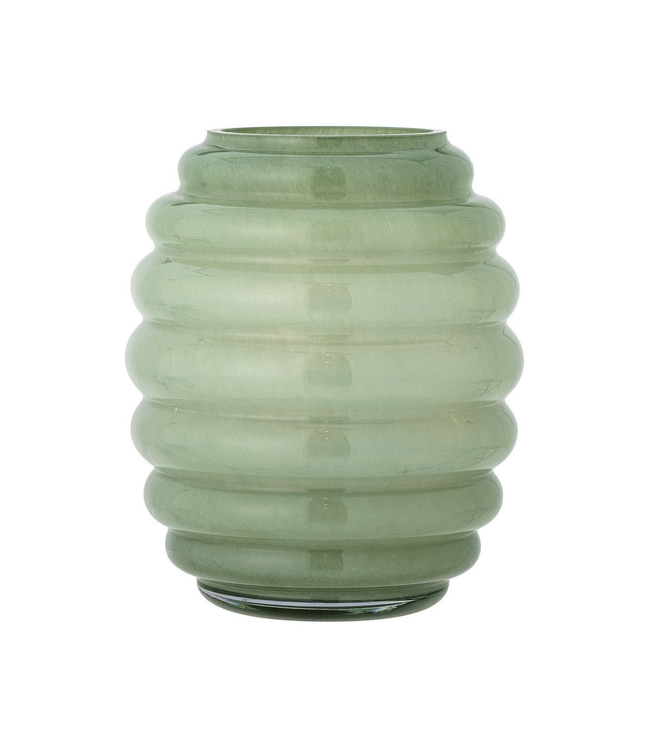 Bloomingville Saihah Vase, Green, Glass