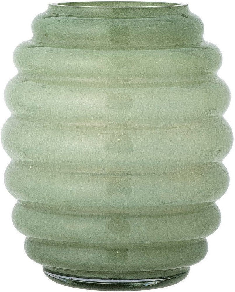 [product_category]-Bloomingville Saihah Vase, Green, Glass-Bloomingville-5711173321735-82060657-BLO-1