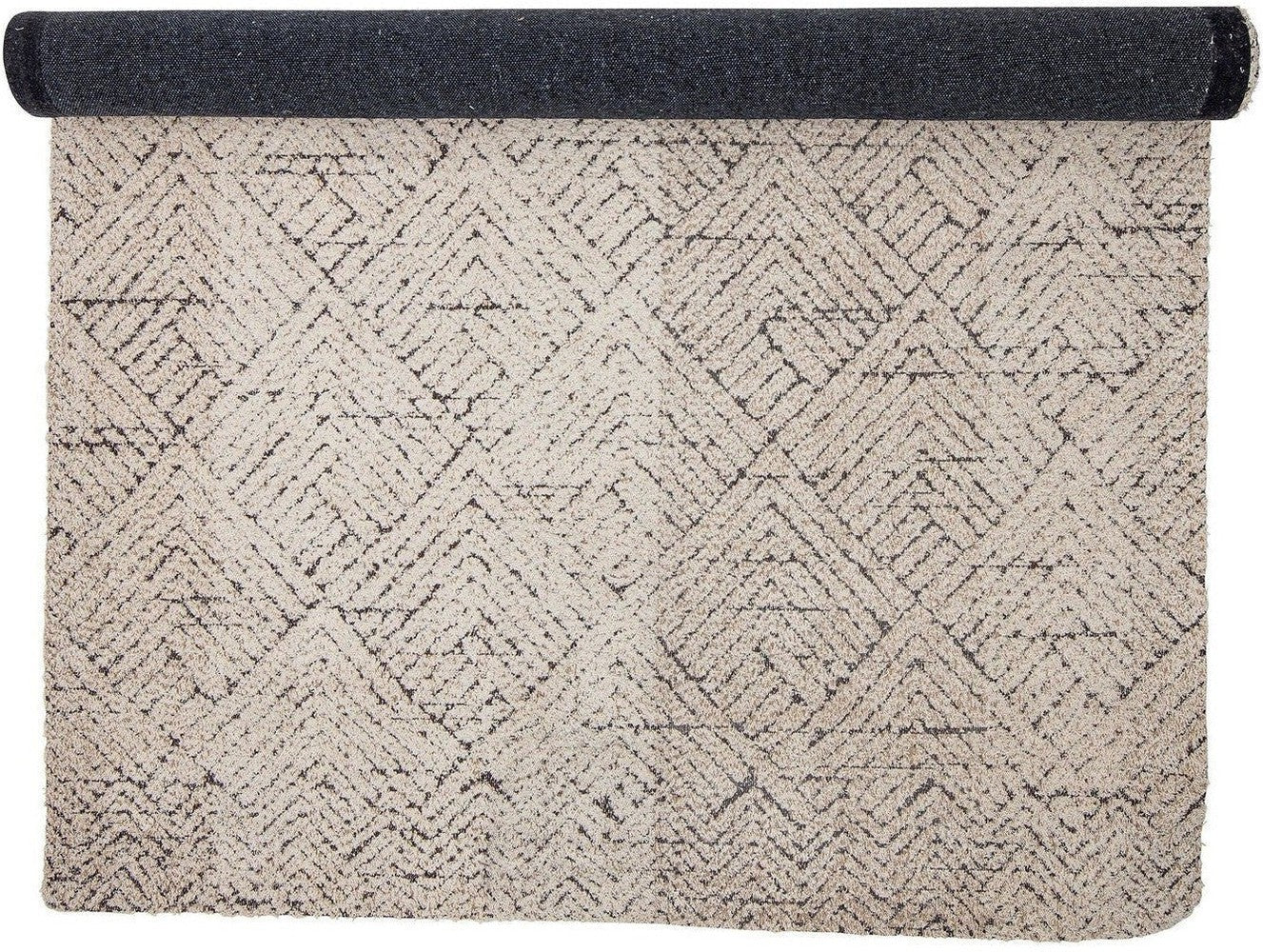 [product_category]-Bloomingville Saxo Rug, Nature, Cotton-Bloomingville-5711173279920-82055421-BLO-1