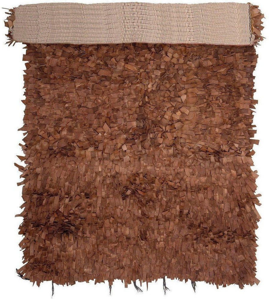 [product_category]-Bloomingville Serah Rug, Brown, Leather-Bloomingville-5711173288298-82055905-BLO-1