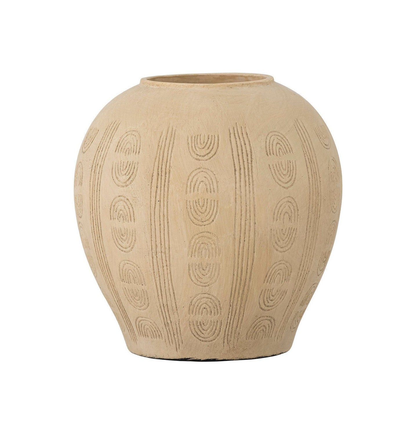 Bloomingville Taym Deco Vase, Nature, Terracotta