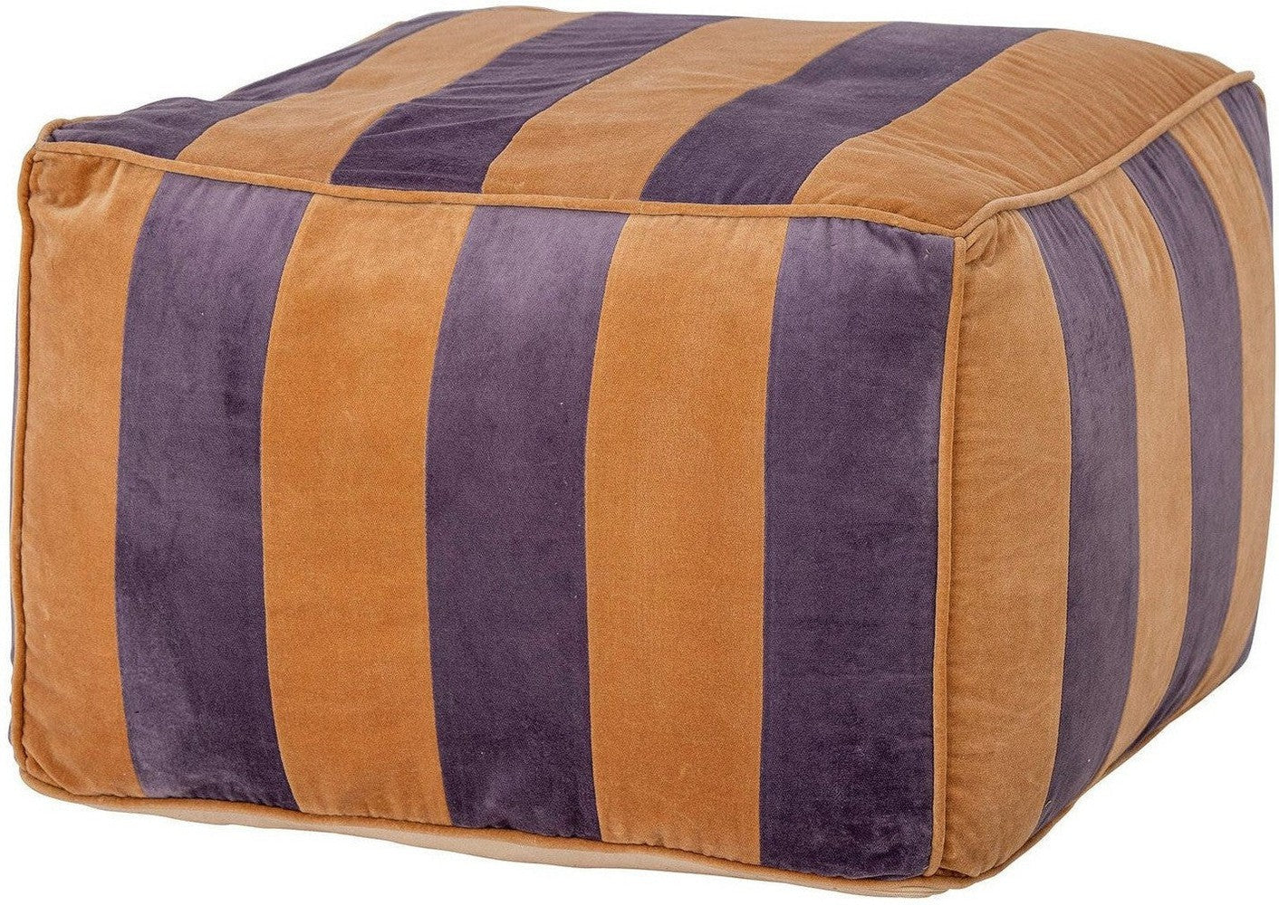 [product_category]-Bloomingville Walder Pouf, Purple, Cotton-Bloomingville-5711173284382-82052943-BLO-1