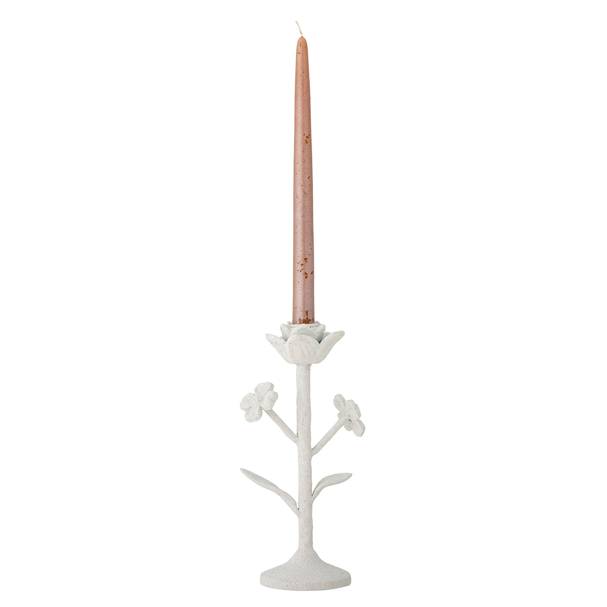 Creative Collection Ranin Candle Holder, White, Iron
