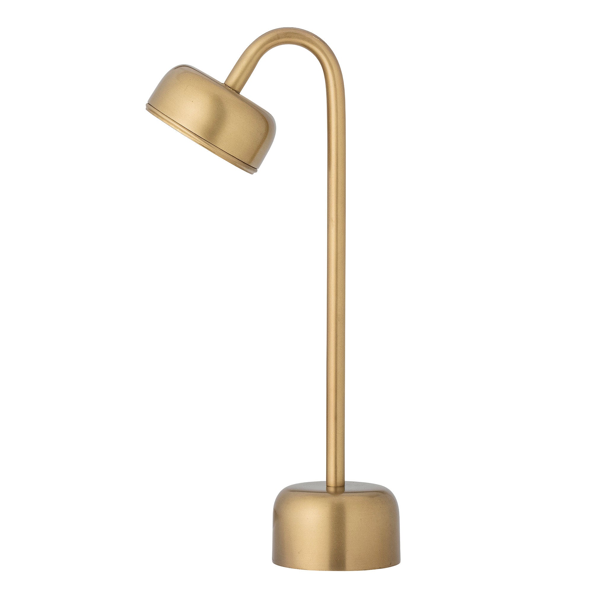 Bloomingville Nico Portable Lampe, Rechargeable, Brass, Metal