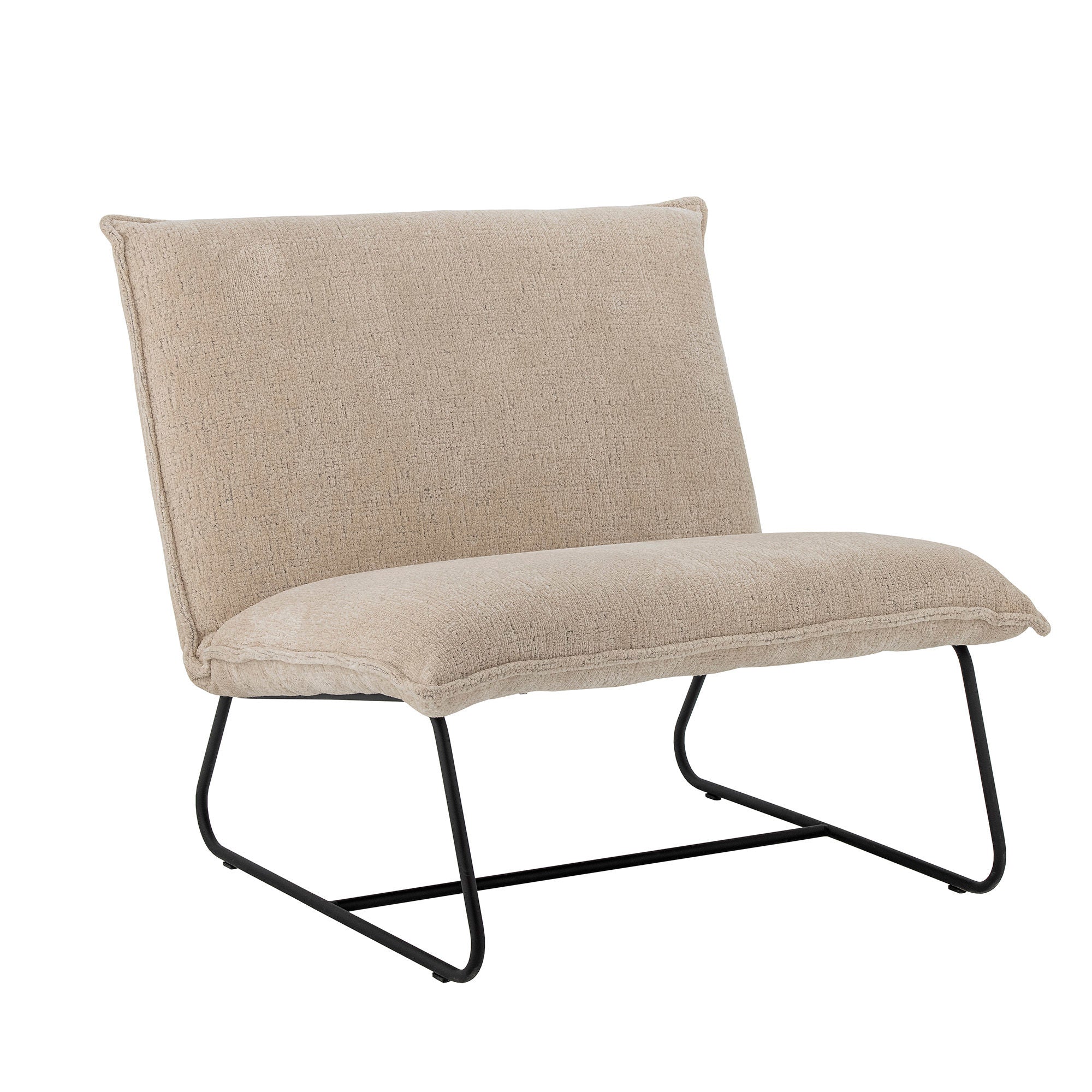 Bloomingville Cape Lounge Chair, Nature, Recycled Polyester