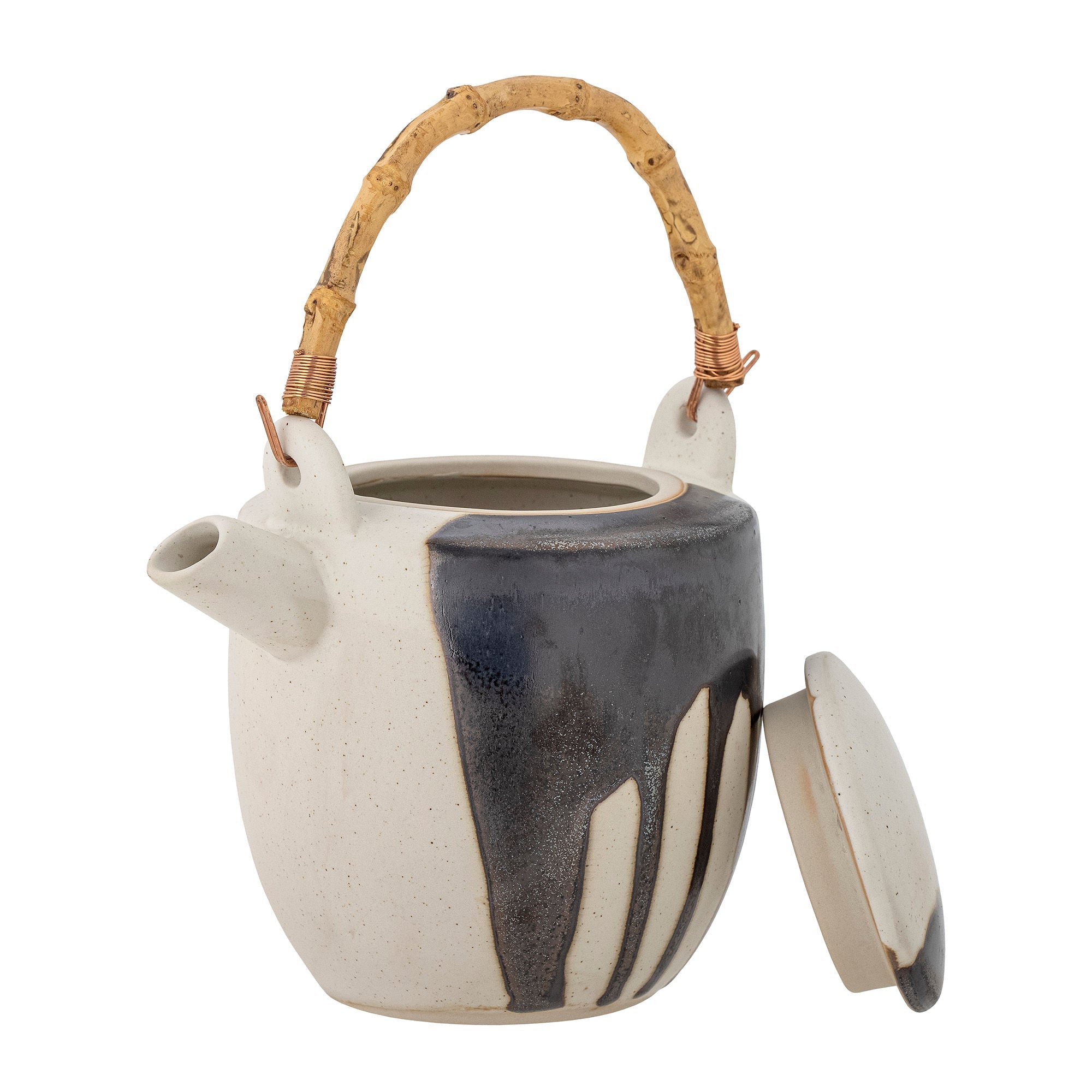 Bloomingville Okayama Teapot, Blue, Stoneware