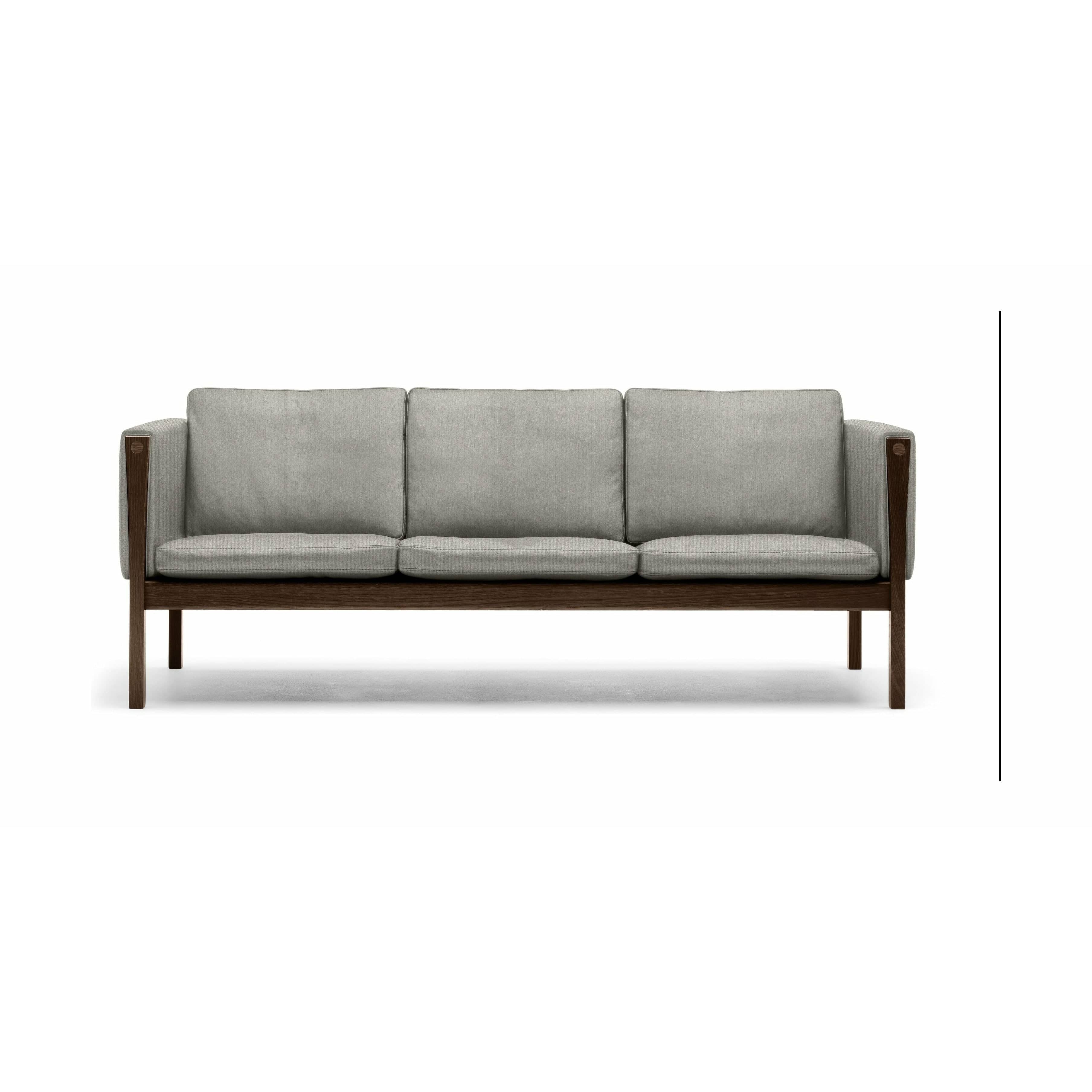 [product_category]-Carl Hansen Ch162 3 Seater Sofa Oak Smoke Oil, Moly 114-Carl Hansen-CH163-oak-smoked-molly114-CAR-1