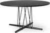 Carl Hansen E020 Embrace Bord, Sortmalet Eg, Ø 79cm