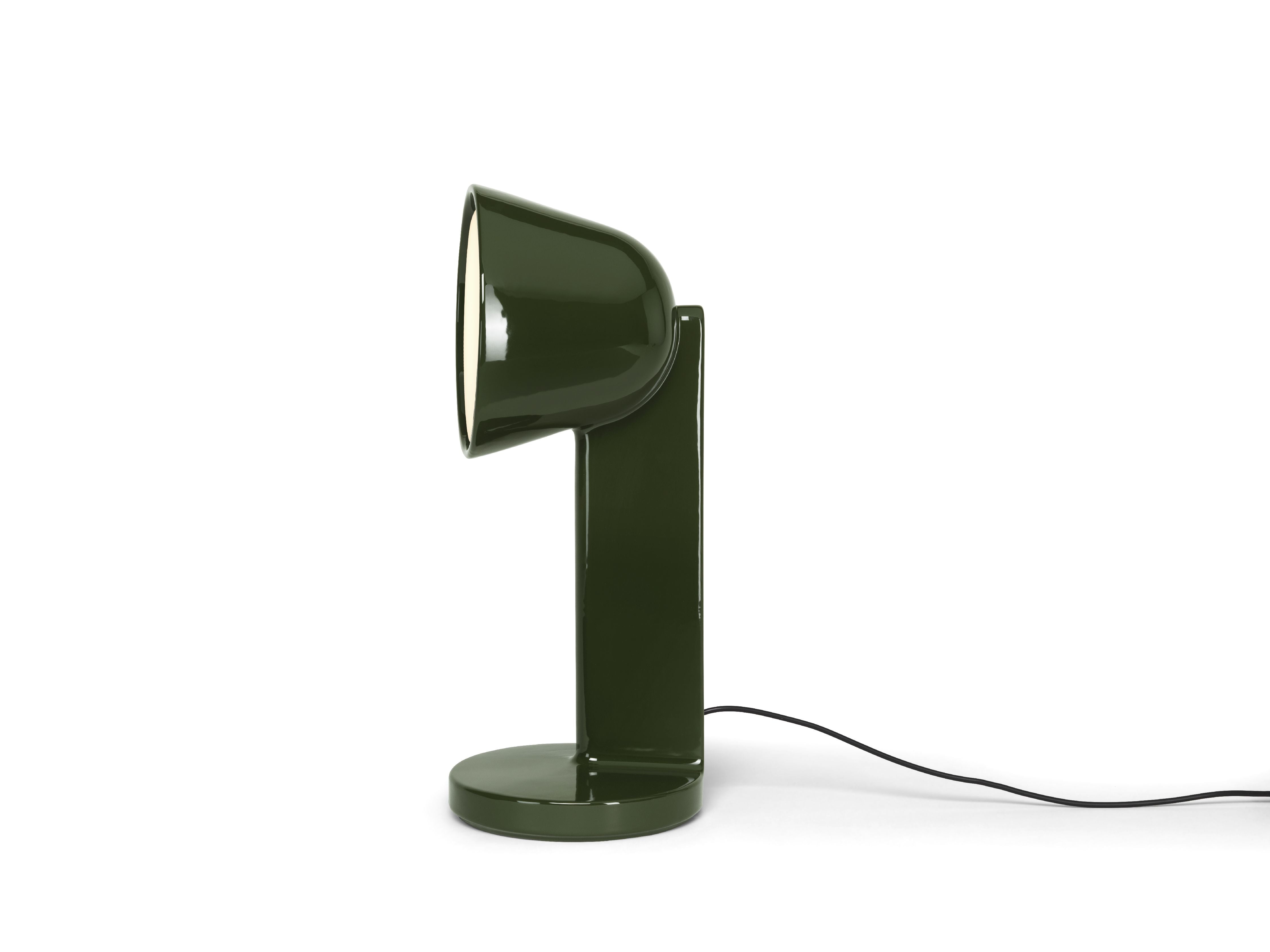 Flos Céramique Table Lamp Side, Moss Green