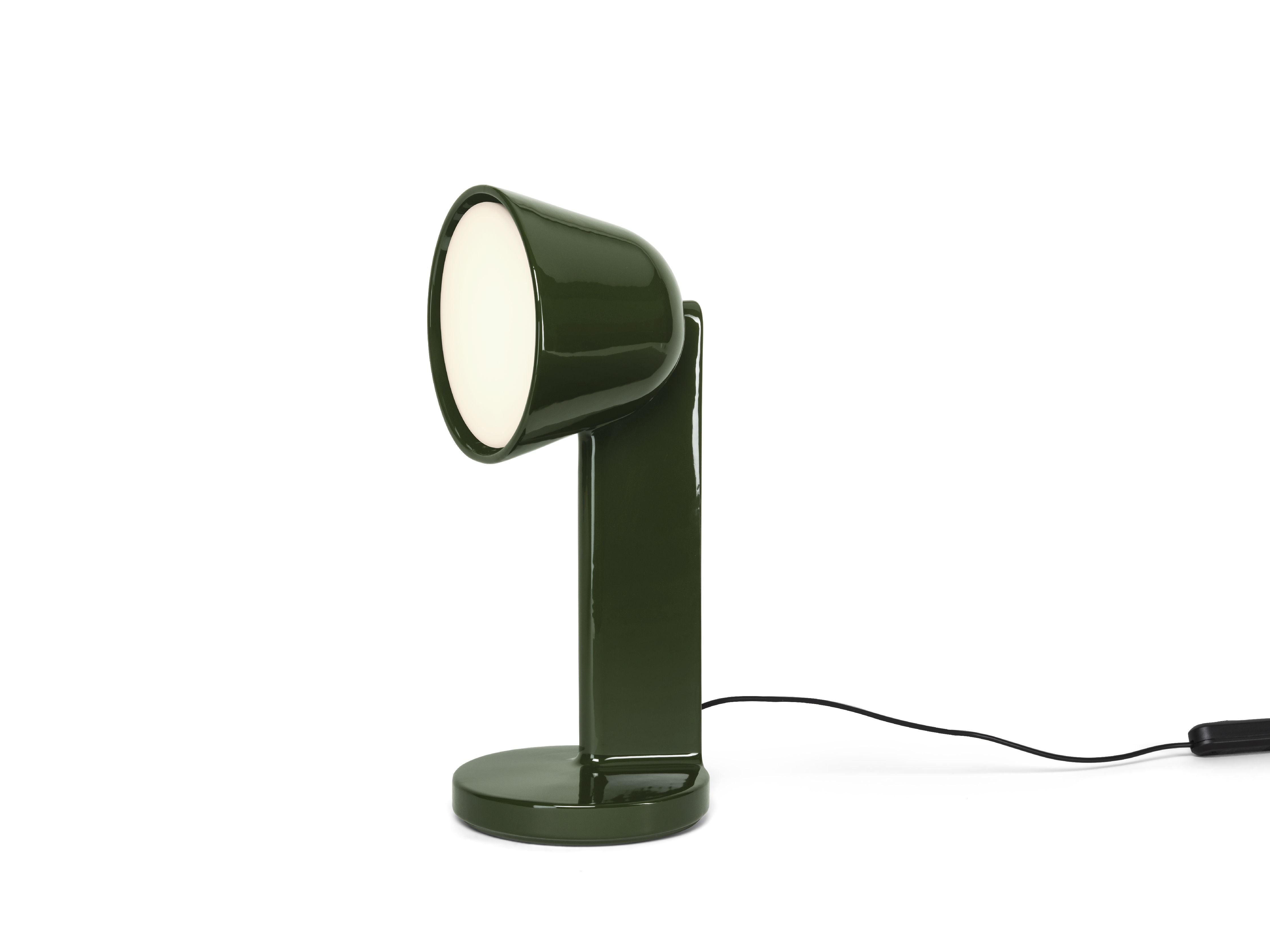 Flos Céramique Table Lamp Side, Moss Green