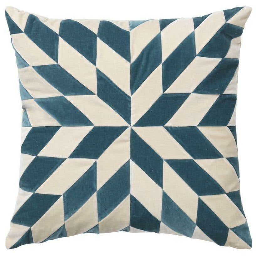 Christina Lundsteen Nova Velor Cushion, Mazarine