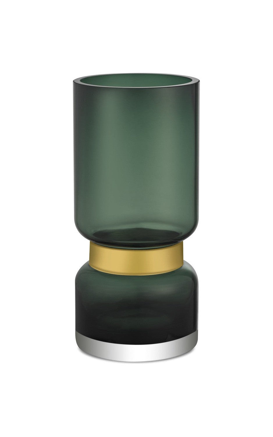 Classic Luxury Design tall vase made to perfection, green Glass TRIER