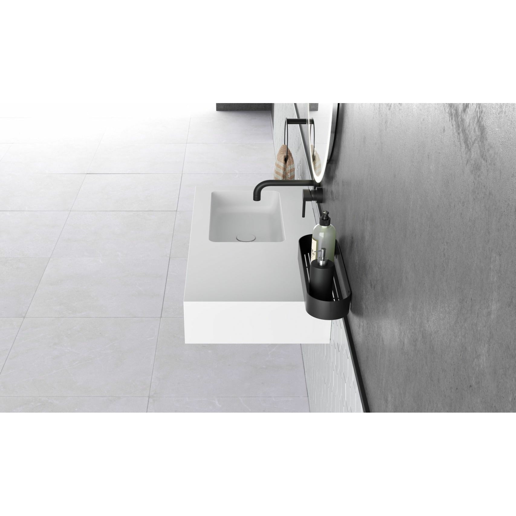 [product_category]-Copenhagen Bath Siø Left Wash Basin-Copenhagen Bath-5700400101035-40010103-COP-3